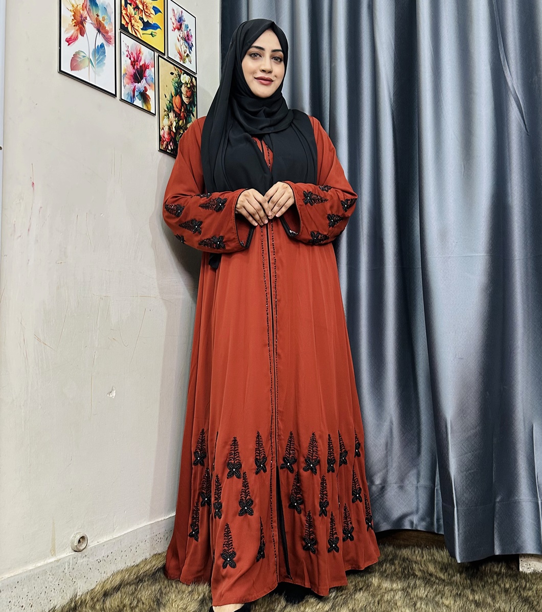 Two Part Abaya With Hijab